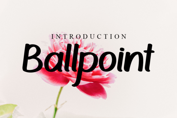 Ballpoint Font - Featured Image