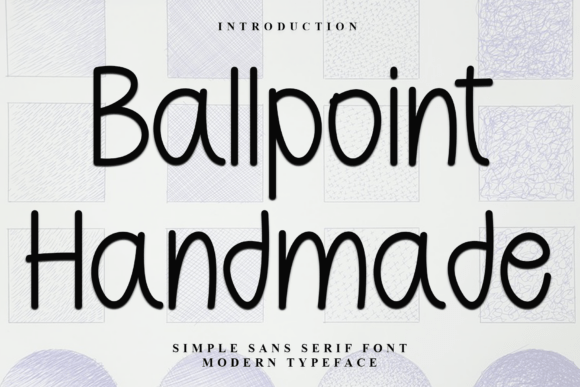 Ballpoint Handmade Font - Featured Image