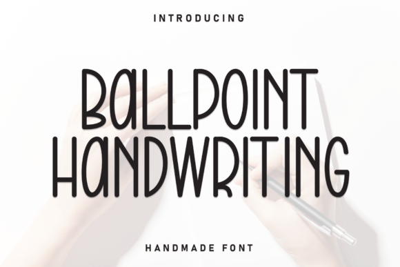 Ballpoint Handwriting Font - Featured Image