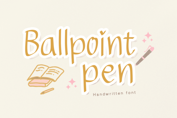 Ballpoint Pen Font - Featured Image
