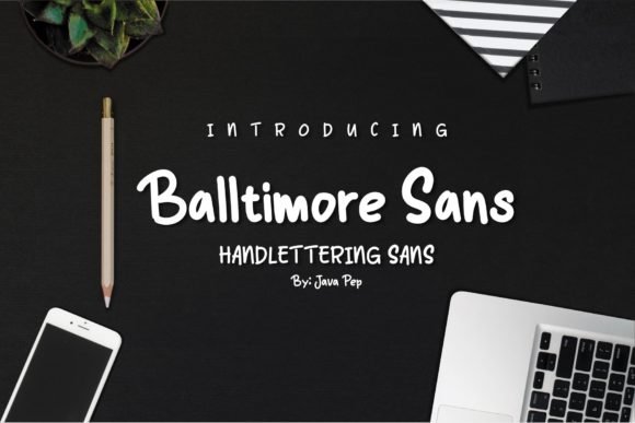 Balltimore Font - Featured Image