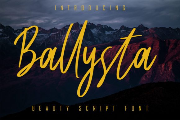Ballysta Font - Featured Image