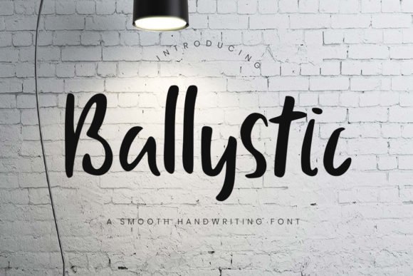 Ballystic Font - Featured Image