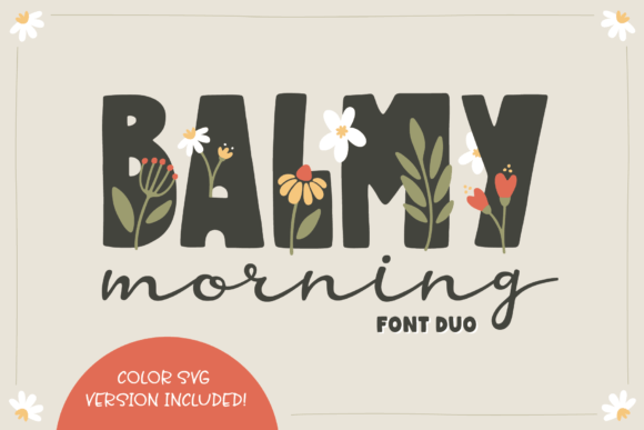 Balmy Morning Font - Featured Image