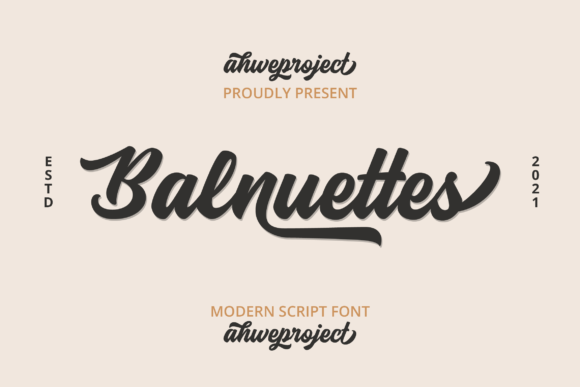 Balnuettes Font - Featured Image