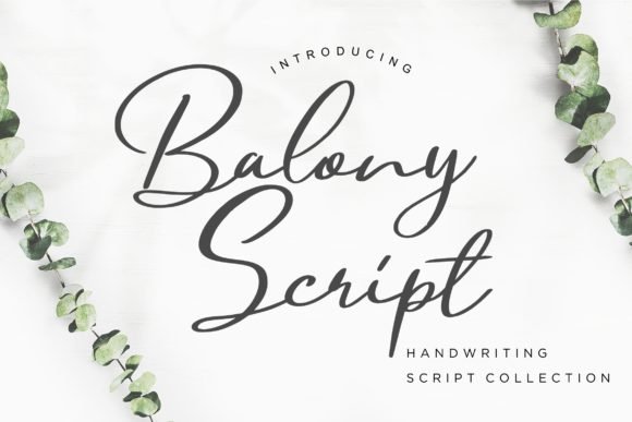 Balony Font - Featured Image