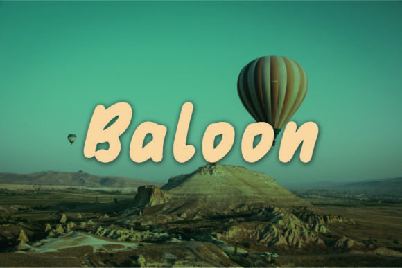 Baloon Font - Featured Image