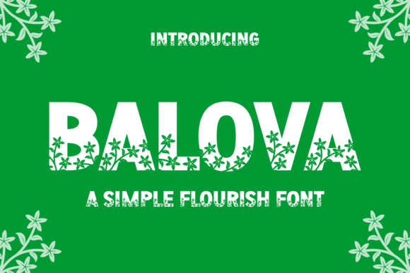 Balova Font - Featured Image