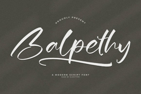 Balpethy Font - Featured Image