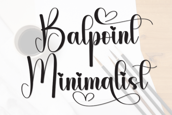 Balpoint Minimalist Font - Featured Image
