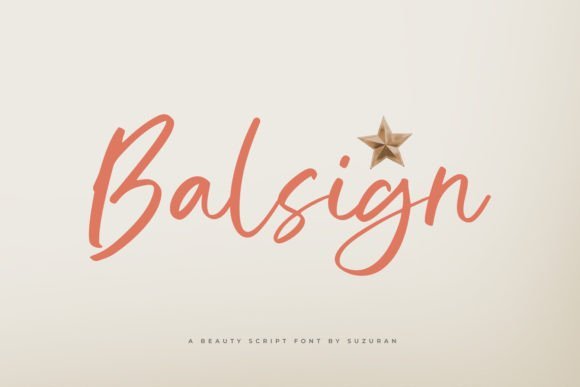 Balsign Font - Featured Image