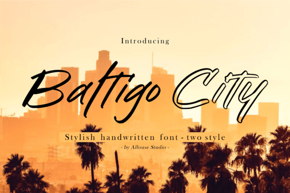 Baltigo City Font - Featured Image