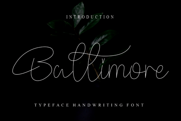 Baltimore Font - Featured Image
