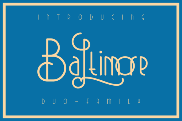 Baltimore Font - Featured Image
