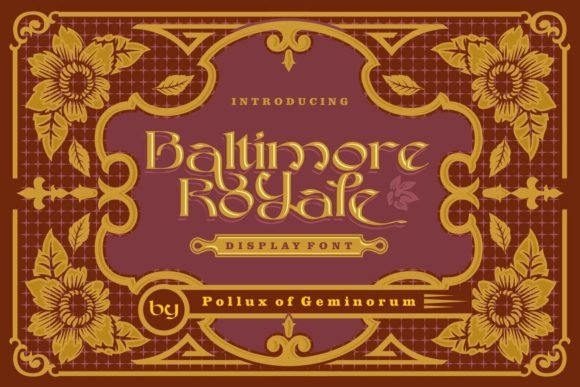 Baltimore Royale Font - Featured Image