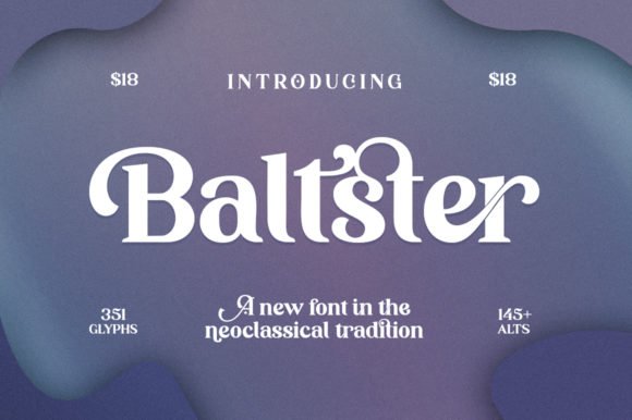 Baltster Font - Featured Image