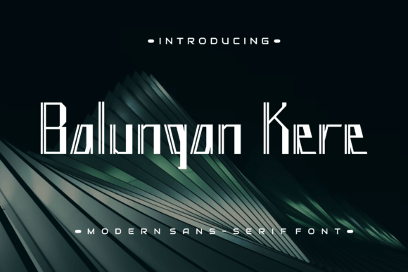 Balungan Kere Font - Featured Image