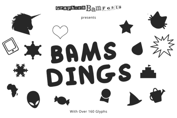 Bam's Dings Font - Featured Image