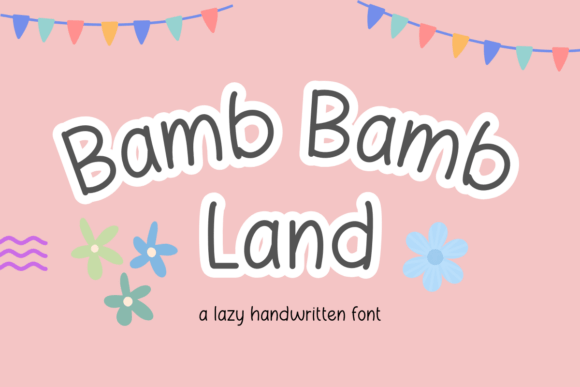 Bamb Bamb Land Font - Featured Image