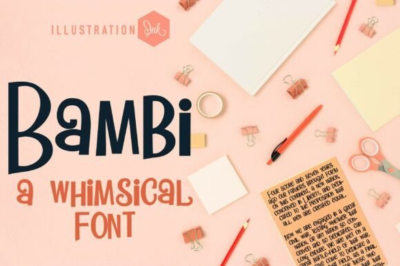 Bambi Font - Featured Image