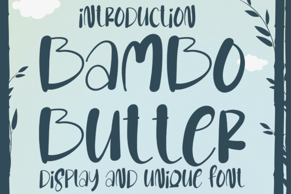 Bambo Butter Font - Featured Image