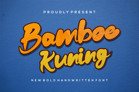 Bamboe Kuning Font - Featured Image