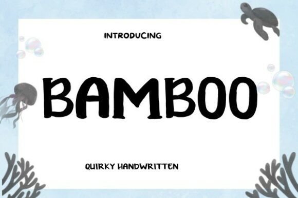 Bamboo Font - Featured Image