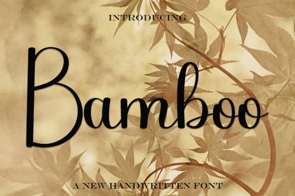 Bamboo Font - Featured Image