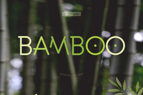 Bamboo Font - Featured Image