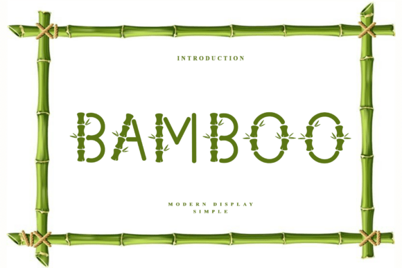 Bamboo Font - Featured Image