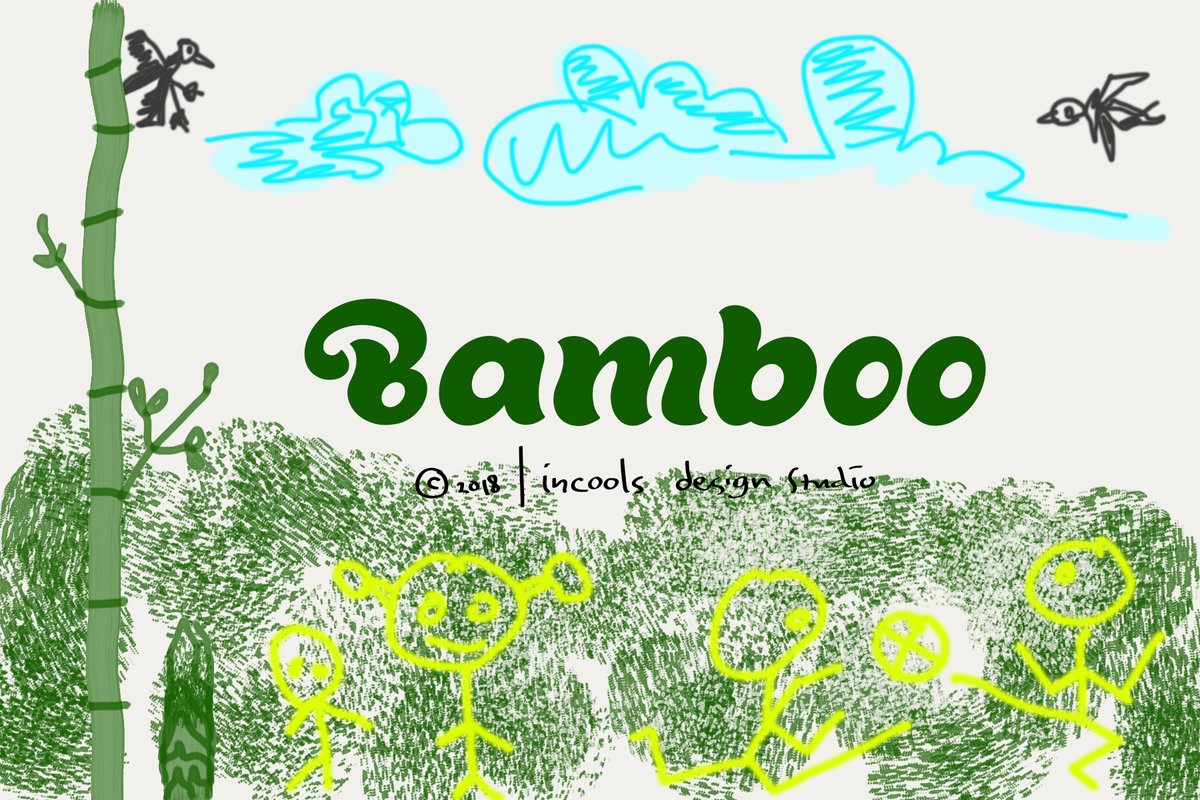 Bamboo Font - Featured Image