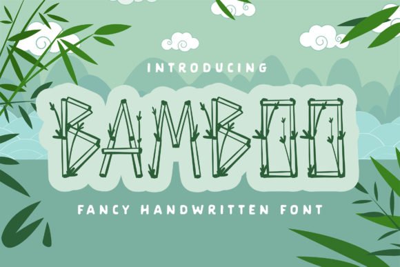Bamboo Font - Featured Image