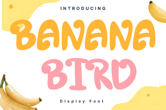 Banana Bird Font - Featured Image