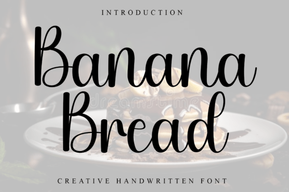 Banana Bread Font - Featured Image