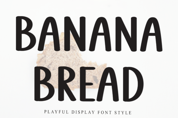 Banana Bread Font - Featured Image