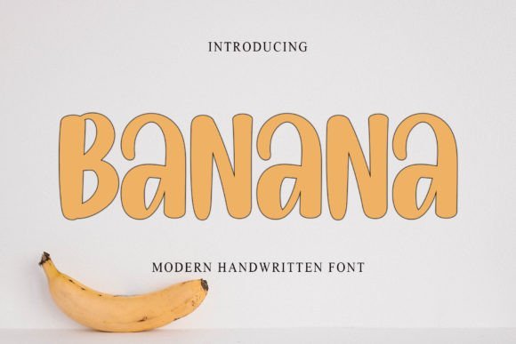 Banana Font - Featured Image
