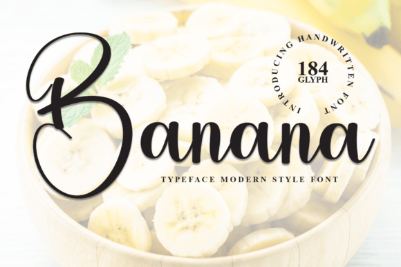 Banana Font - Featured Image