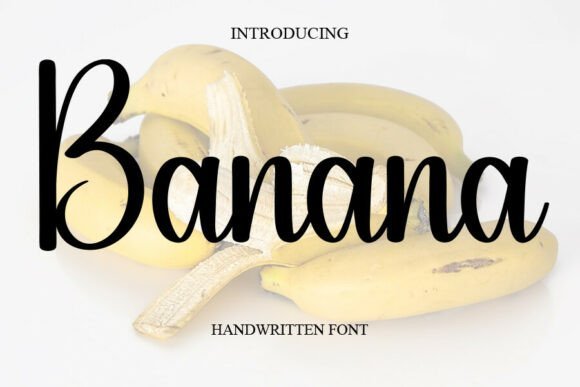 Banana Font - Featured Image