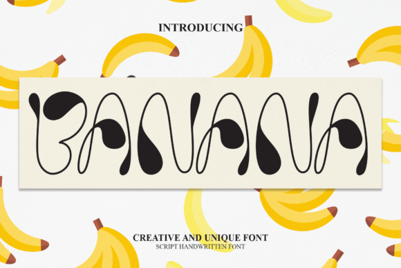 Banana Font - Featured Image