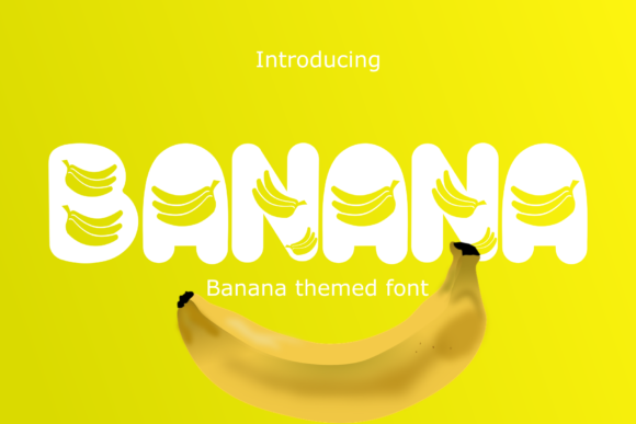 Banana Font - Featured Image
