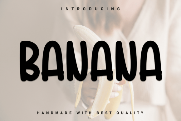 Banana Font - Featured Image