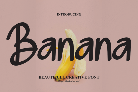 Banana Font - Featured Image