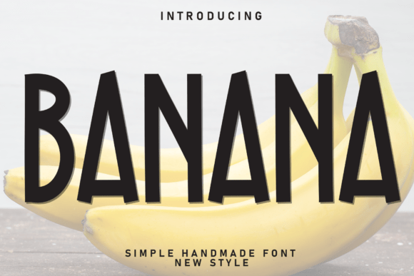 Banana Font - Featured Image