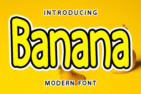 Banana Font - Featured Image