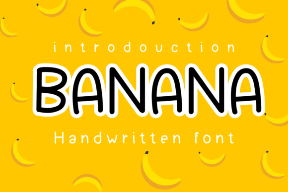 Banana Font - Featured Image