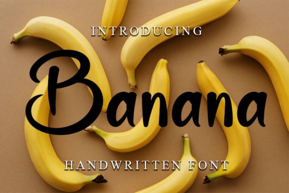 Banana Font - Featured Image