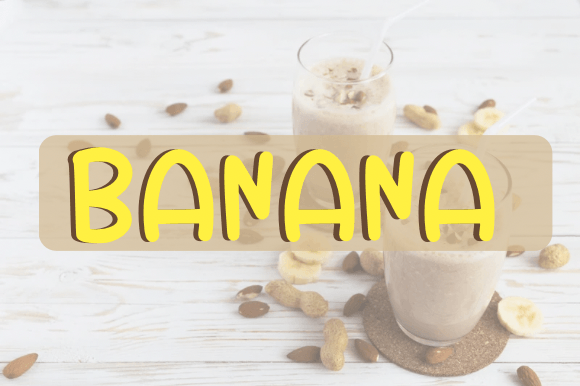 Banana Font - Featured Image