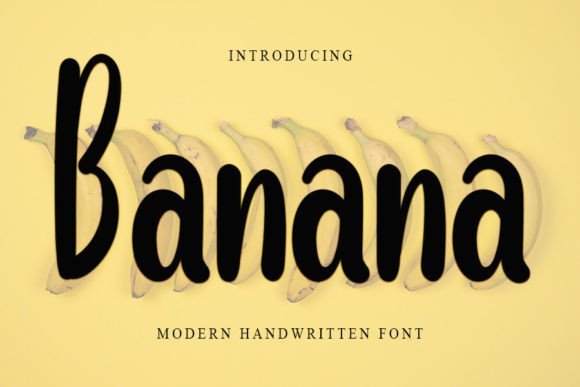 Banana Font - Featured Image