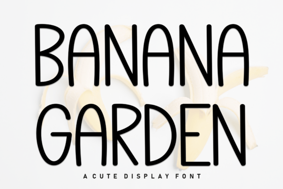 Banana Garden Font - Featured Image