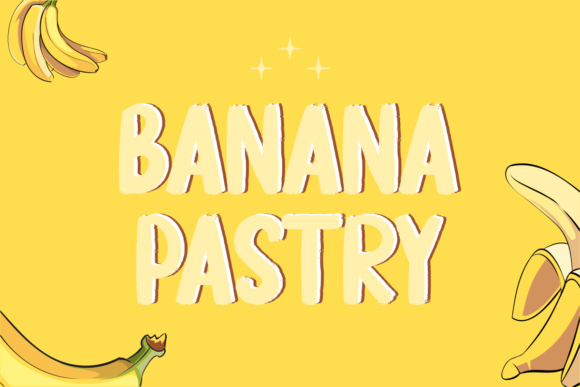 Banana Pastry Font - Featured Image